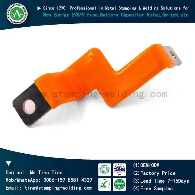 Flexible Pvc Dipped Copper Busbar
