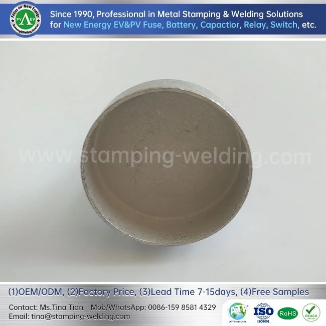 Copper Outer End Cover For EV Fuse
