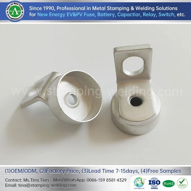 Copper Pipe End Stop For Solar Power Photovoltaic Inverter Fuse