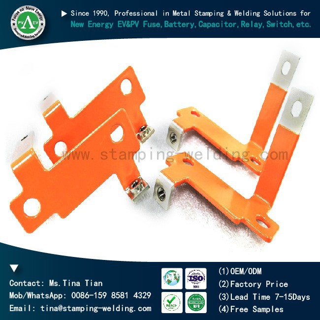 니켈 도금 에폭시 분말 코팅 구리 버스 바