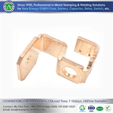 베릴륨 구리 스탬핑 부품