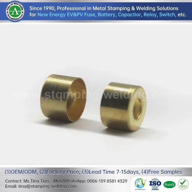 Solar Power Photovoltaic Inverter Fuse Brass Caps