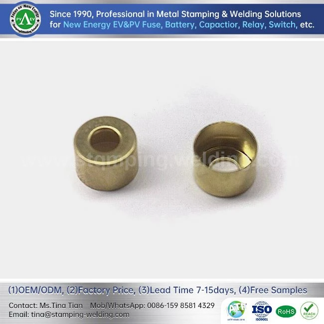 Solar Power Photovoltaic Inverter Fuse Brass Cap