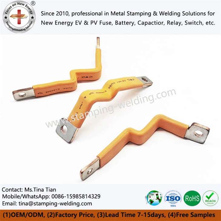 Insulated Flexible Copper Bus Bar for Power Battery Pack