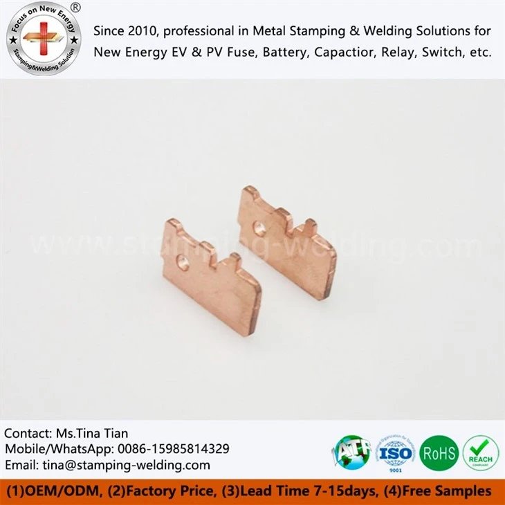 Red Copper Stamping Parts