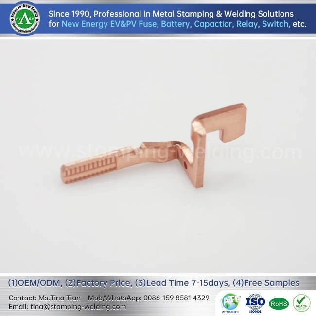 Custom Metal Copper Stamped