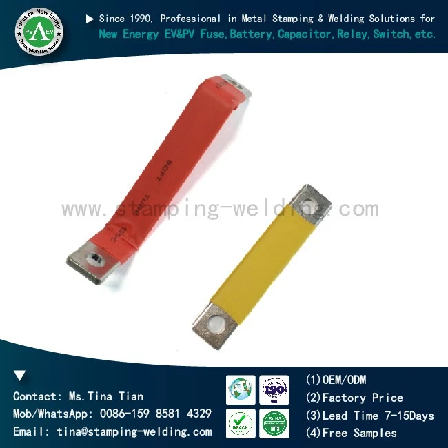 Factory Price Insulated Flexible Copper Busbar with Heat Shrink Tubing