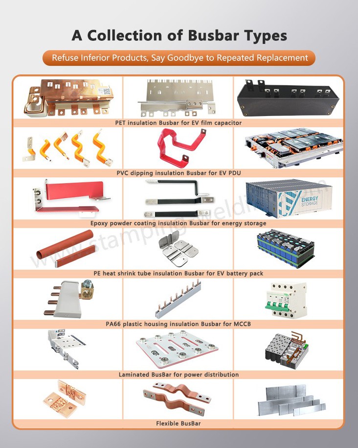 Type of Nickel plated Copper Bus Bar Type of Nickel plated Copper Bus Bar