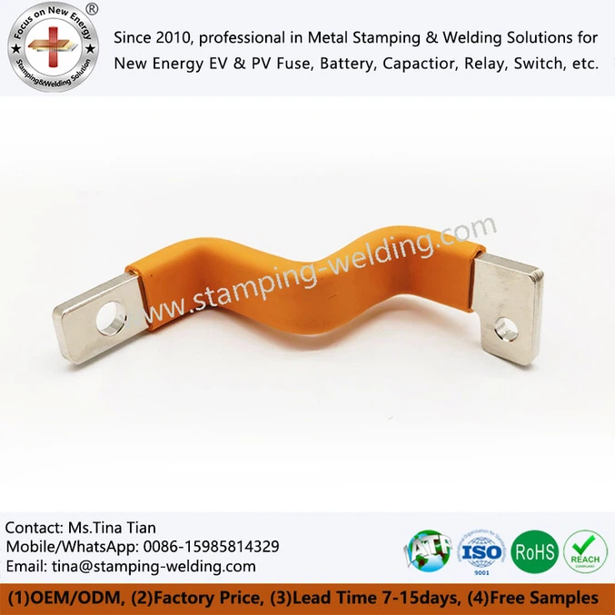 Dipped insulation busbar Dipped insulation busbar