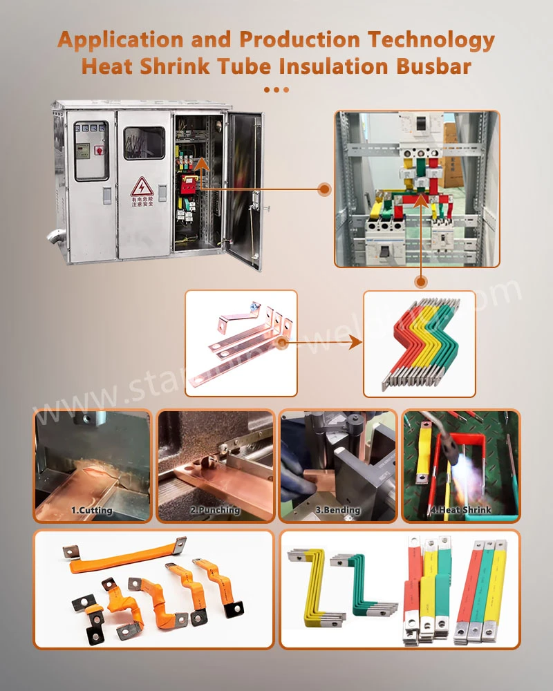 Application and Production Technology of Heat Shrink Tube Insulation Copper Busbar Application and Production Technology of Heat Shrink Tube Insulation Copper Busbar