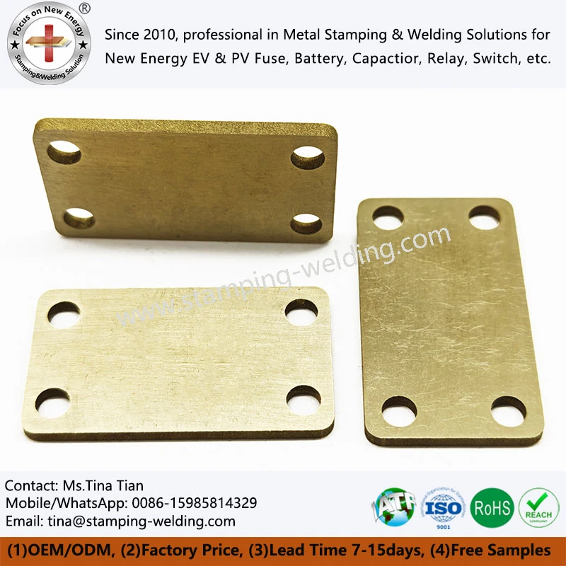 Stamping Electrical Brass Press Parts Stamping Electrical Brass Press Parts